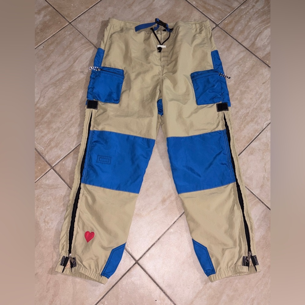 Men's Two-Tone Cargo Pants